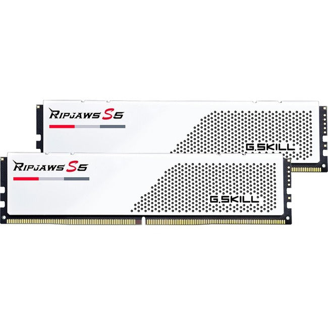 G.SKILL Ripjaws S5 RAM Module for Desktop PC, Motherboard - 32 GB (2 x 16GB) - DDR5-5200/PC5-41600 DDR5 SDRAM - 5200 MHz - CL40 - 1.10 V G.SKILL Ripjaws S5 RAM Module for Desktop PC, Motherboard - 32 GB (2 x 16GB) - DDR5-5200/PC5-41600 DDR5 SDRAM - 5200 MHz - CL40 - 1.10 V